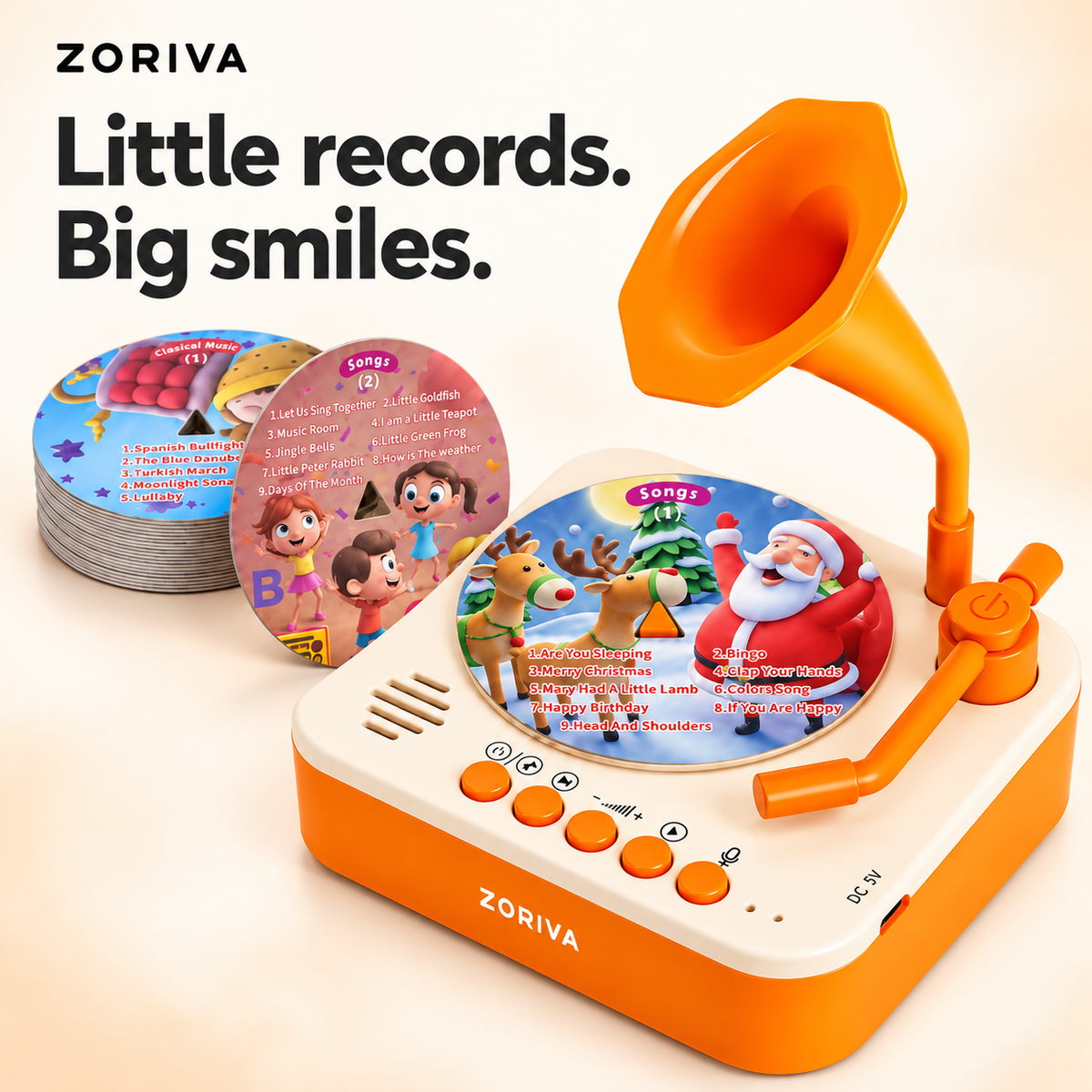 Zoriva Mini Phonograph